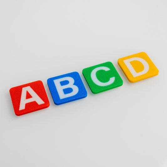 Universal Camera ID Tags – Set of 4 (Hook-and-Loop Mount)