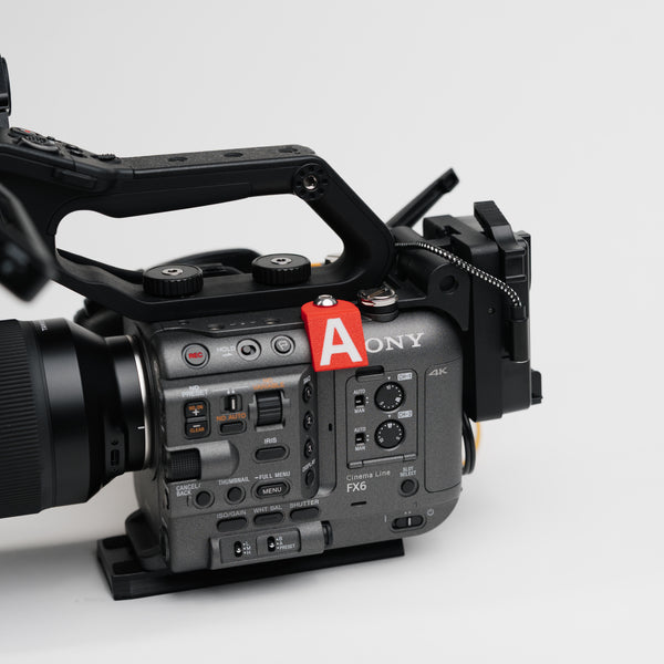 Sony FX6 Camera ID Tags (Set of 4)